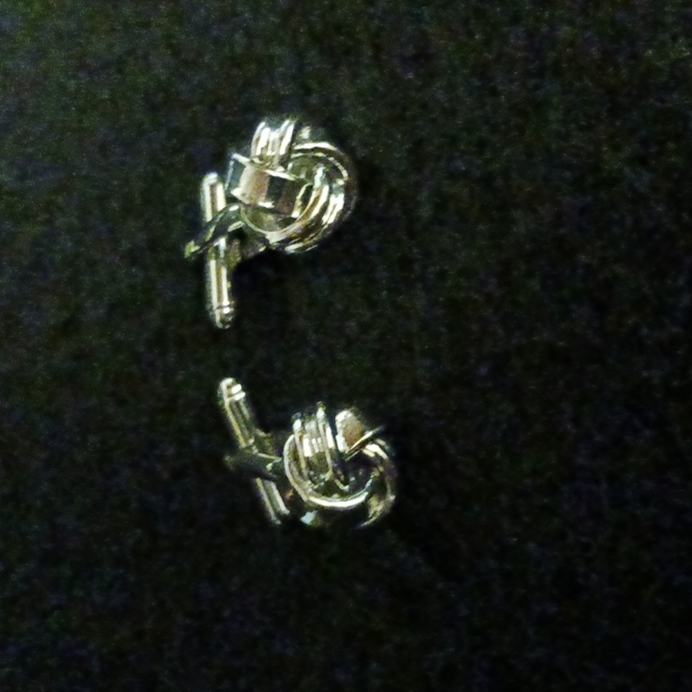 Cufflinks Silver Knots